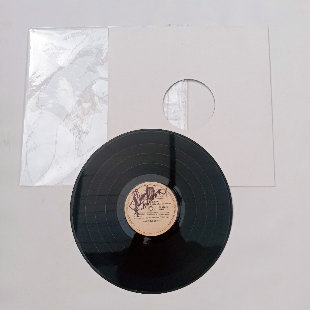 Vinyl Duo Kribo – Achmad Albar & Ucok aka Harahap | Piringan Hitam Musik Rock Indonesia 33⅓ RPM