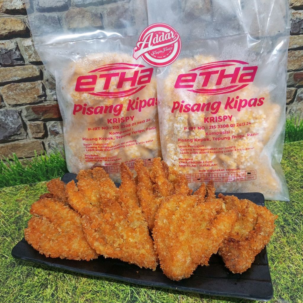 

Pisang Kipas Crispy isi 10