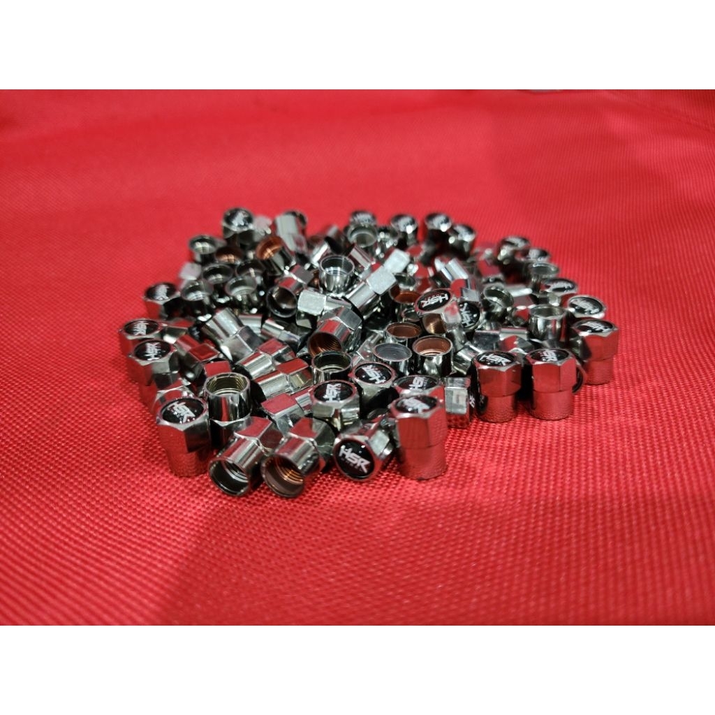 Jual Pentil HSR Warna Chrome - ORIGINAL HSR TUTUP PENTIL BAN MOBIL