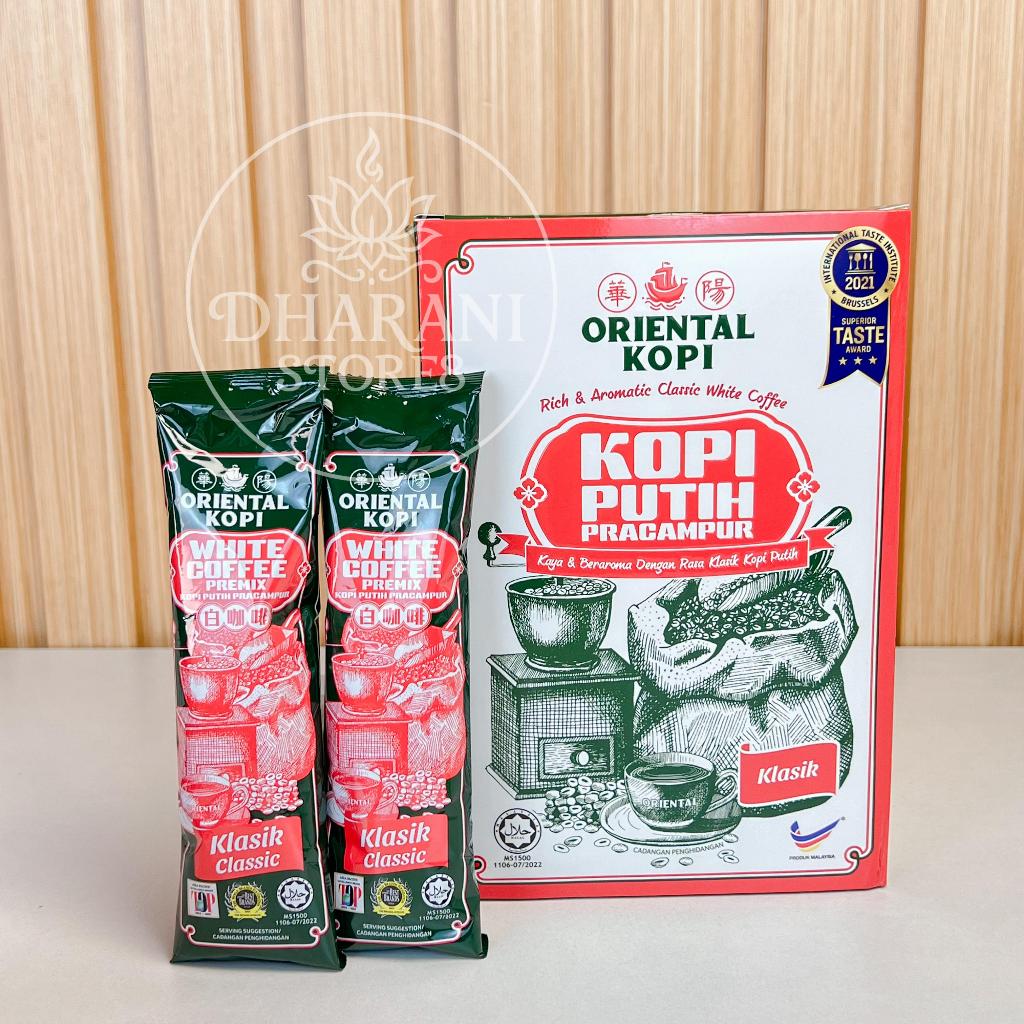 

ORIENTAL KOPI PUTIH MALAYSIA BERCAMPUIR KAYA & BERAROMA DENGAN RASA KLASIK WHITE COPFFE RICH & AROMATIC CLASSIC WHITEE COFFE