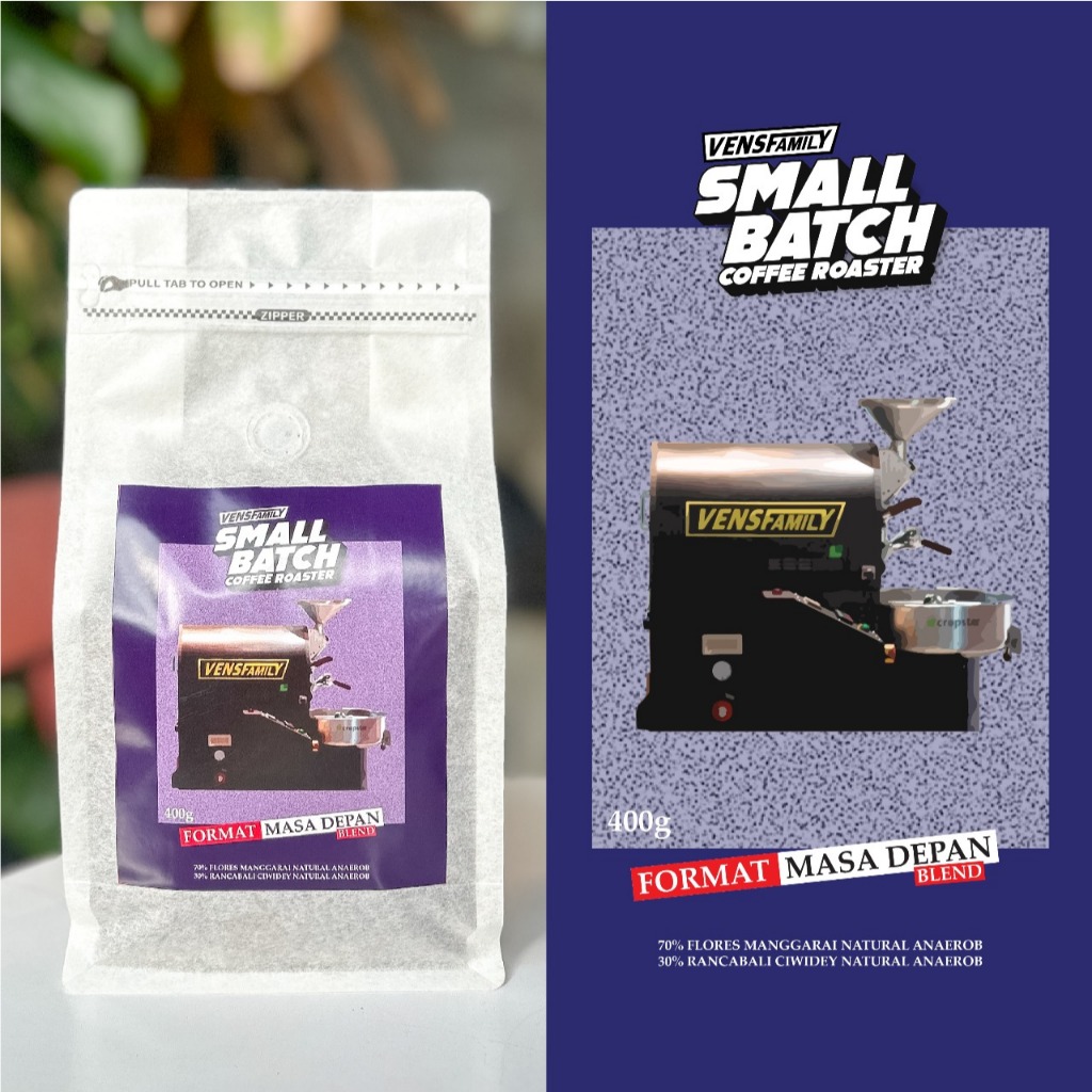 

Kopi Format Masa Depan Espresso Blend 400g