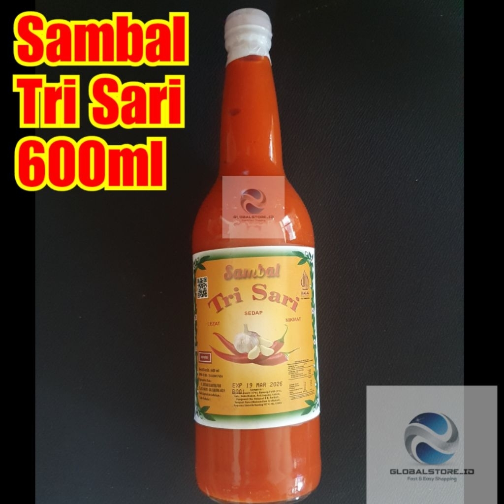 

Sambal Trisari botol 600ml
