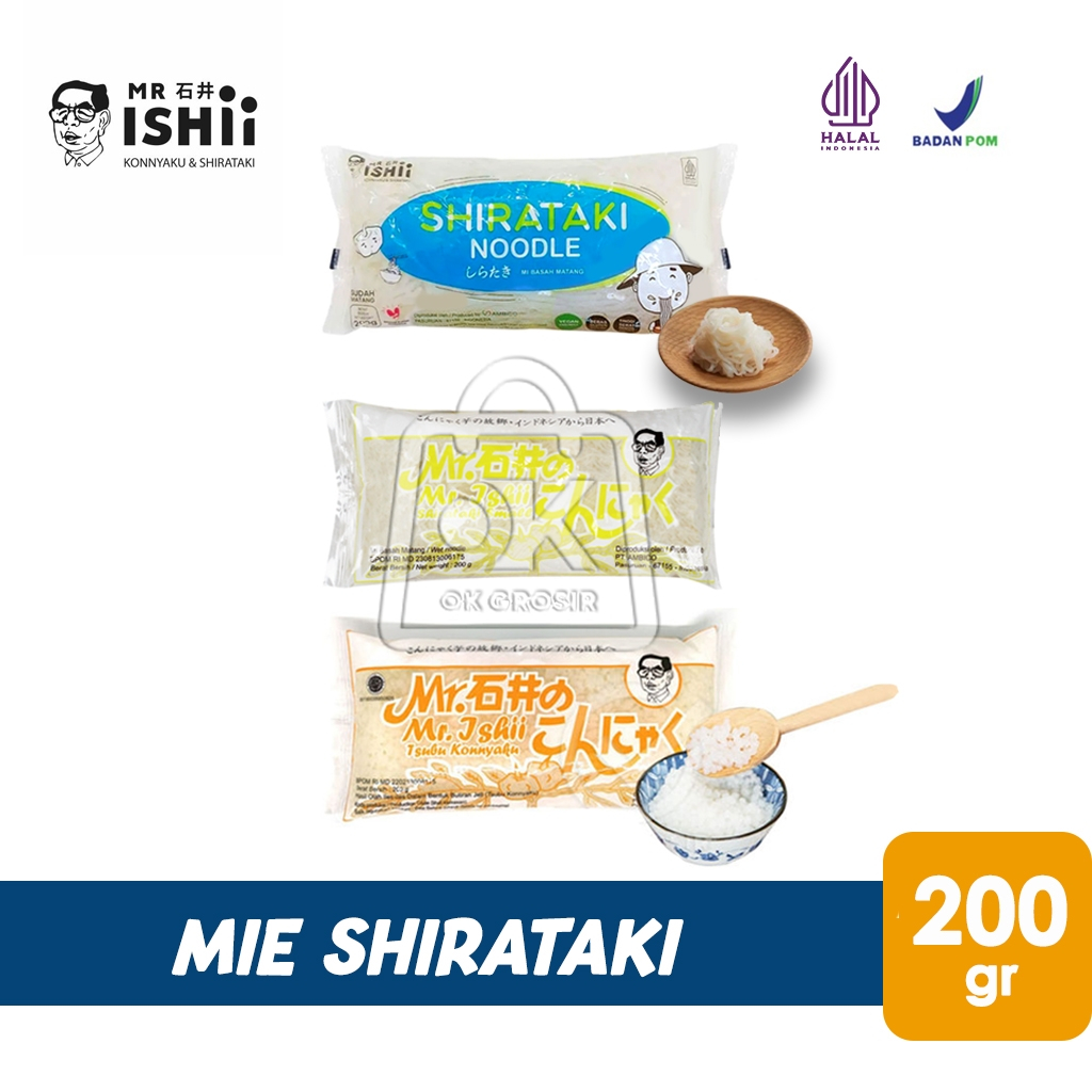 

Mie Basah Shirataki / Shirataki Wet Noodle / Shirataki Itto / Mie Basah Matang / Diet Keto [200 gr]