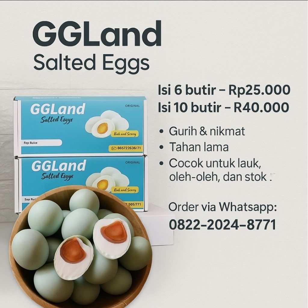 

telur asin GGLand