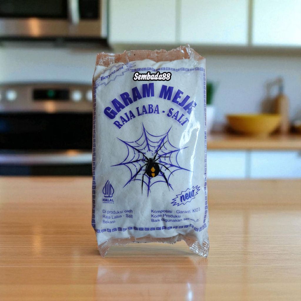 

GARAM MASAK CAP RAJA LABA-LABA 300 GRAM ISI 20 PCS / GARAM BERYODIUM / BUMBU DAPUR / GAREM