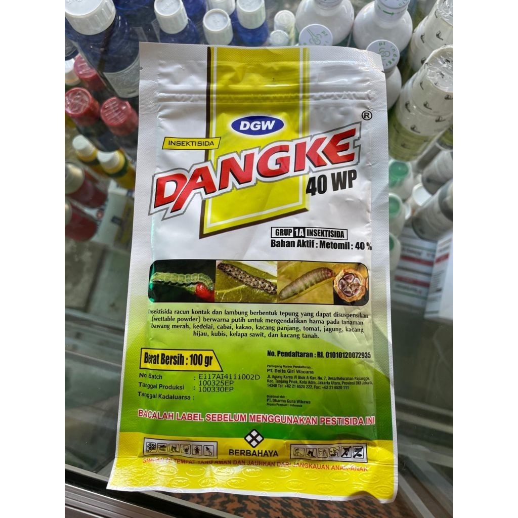 insektisida dangke 40wp bahan aktif metomil40%
