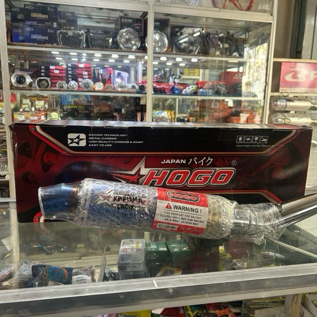 KNALPOT HOGO RACING GP RAINBOW NETRAL KHARISMA SUPRA X 125 REVO ABSOLUTE JUPITER Z SMASH KRUM