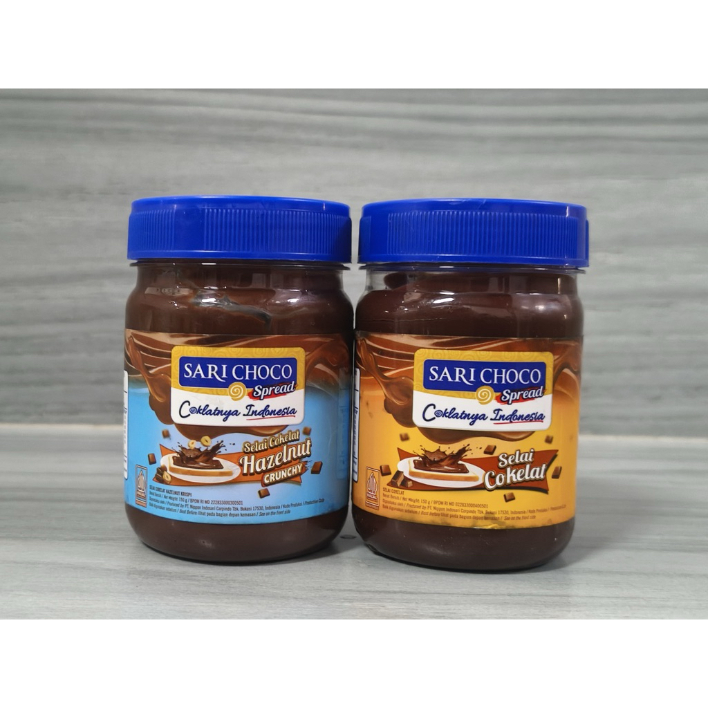 

Sari Chocolate Spread selai coklat/ selai coklat hazelnut crunchy 150g