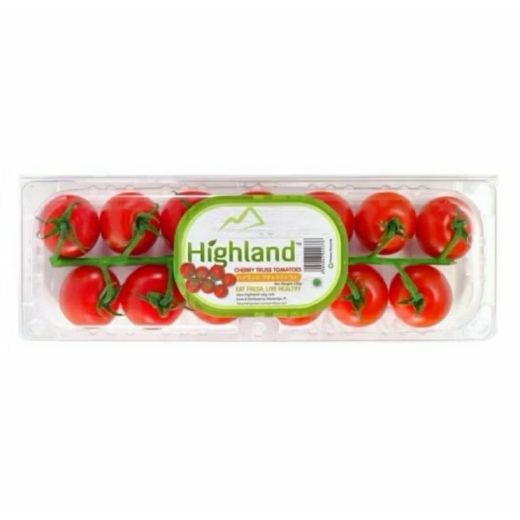 

Highland Tomato Cherry | Tomat Cherry Tangkai 250gram