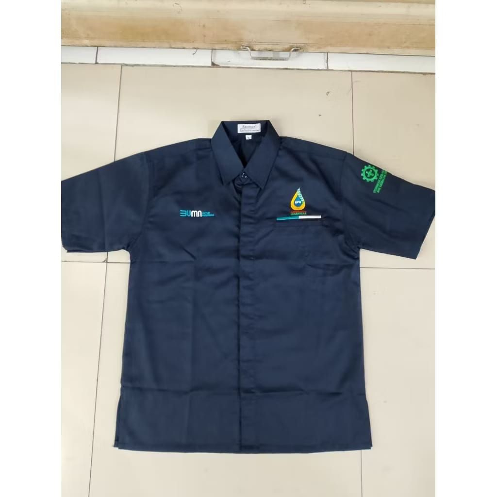 kemeja apn baju bumn apn agrinas putih pendek baju bumn agrinas