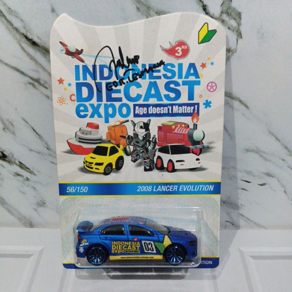 Indonesia Diecast Expo Lancer Evolution 2008