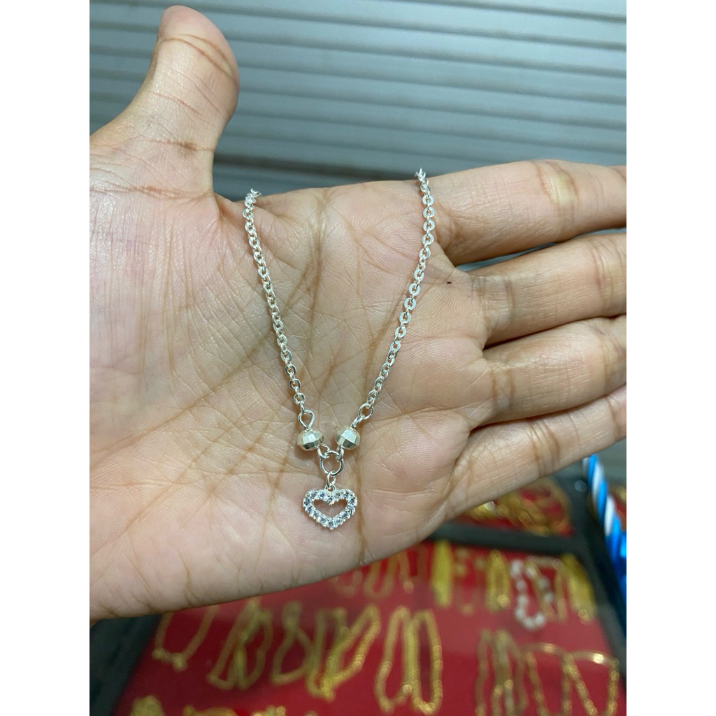 kalung bayi/anak perak asli 925