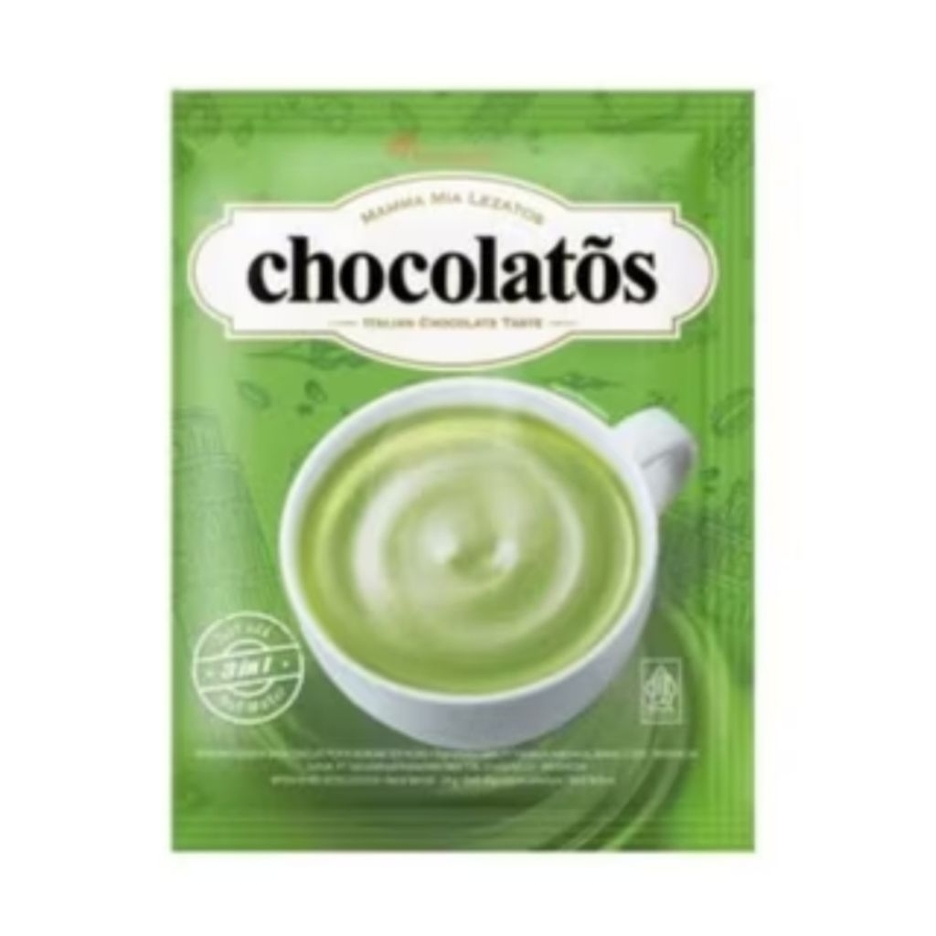 

Chocolatos Varian Matcha 1 renceng isi 10