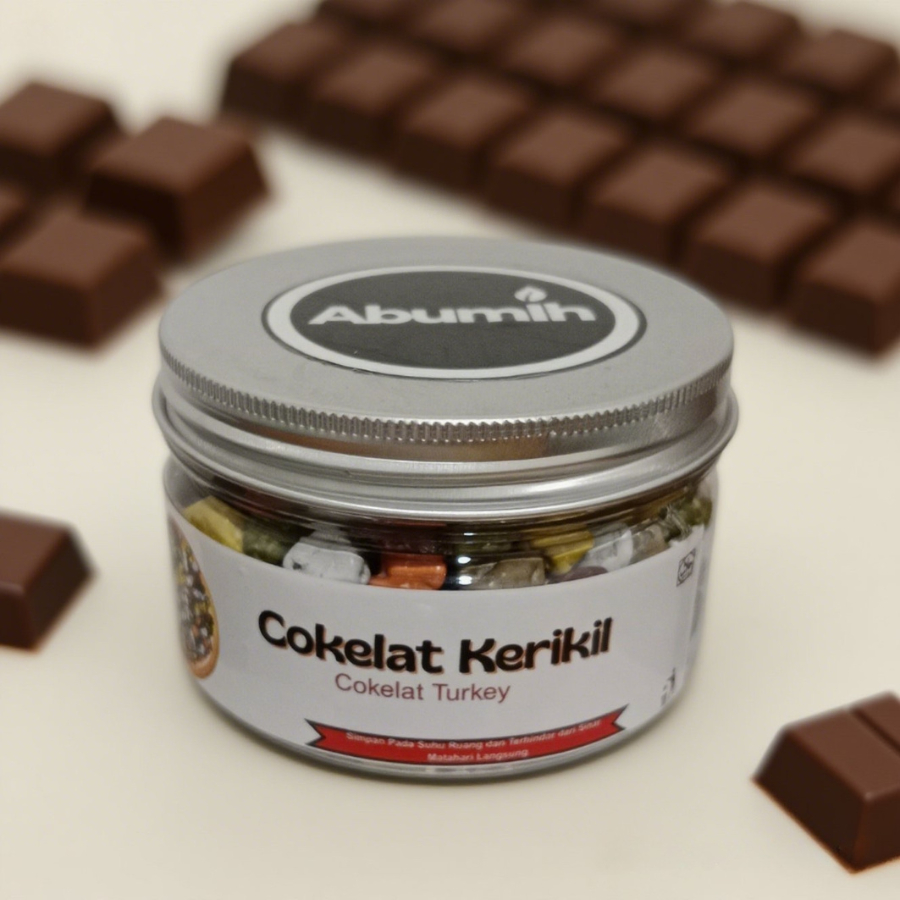 

Cokelat Kerikil Arab Oleh-Oleh Haji Coklat Abumih Cokelat Kerikil Premium
