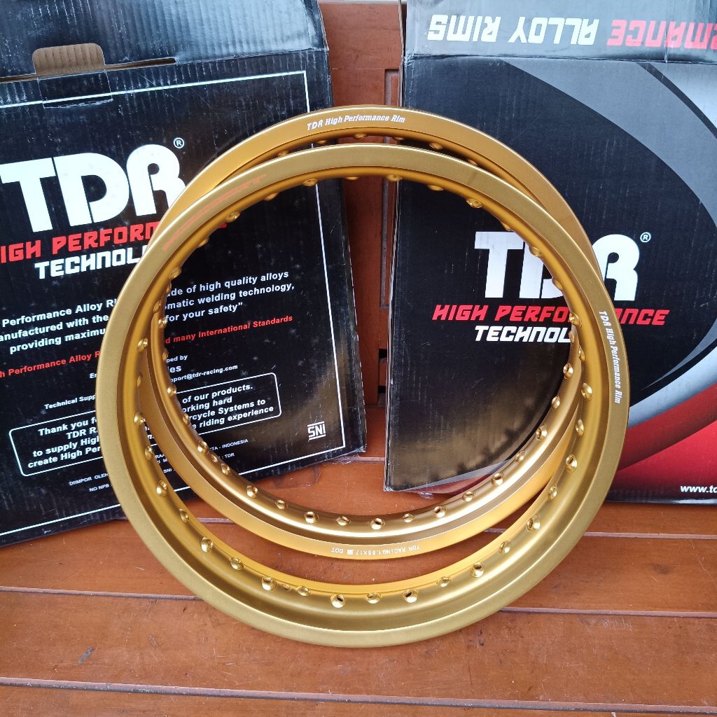 pelek TDR ring 17 185/250 TDR kotak almunium