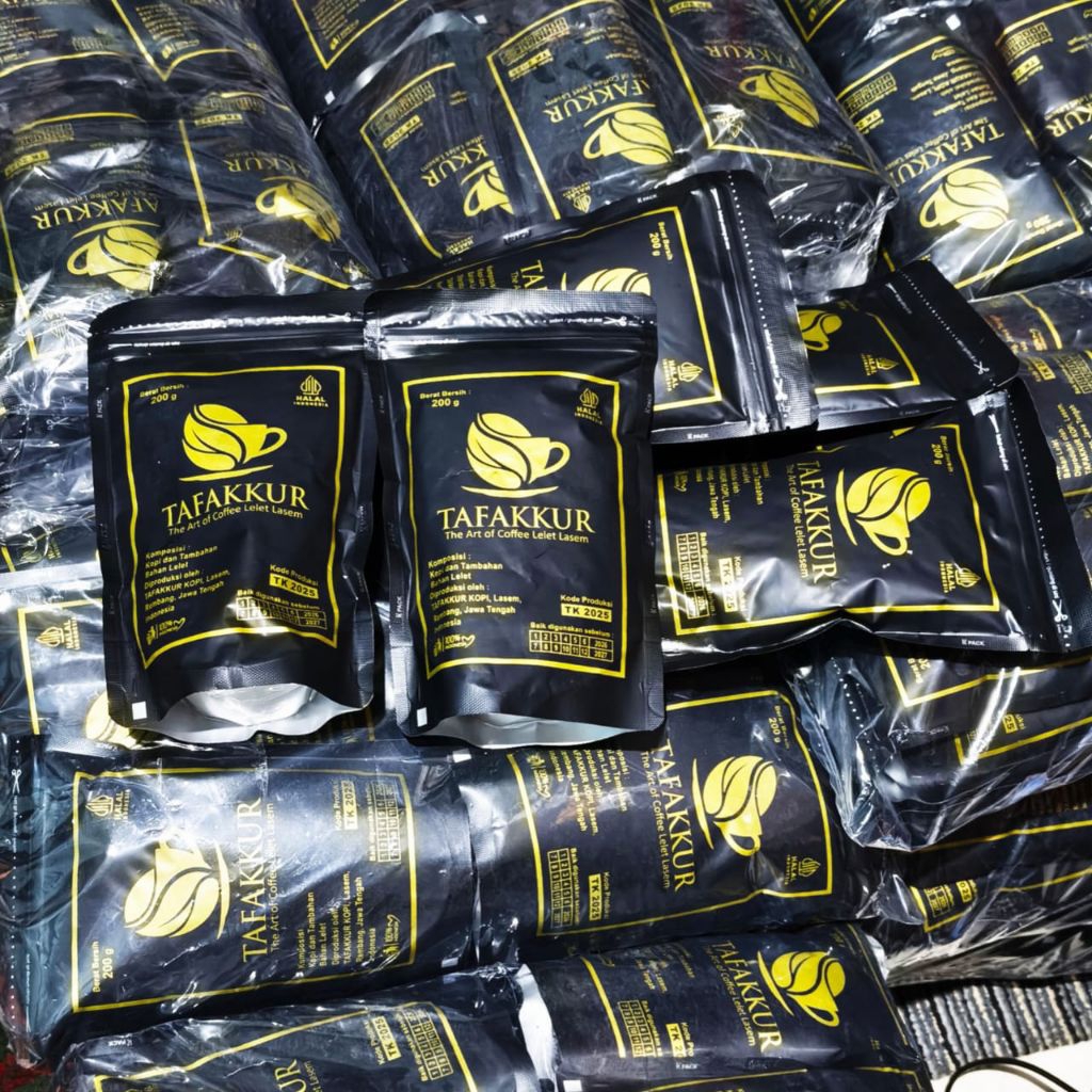 

1 BAL 20 PCS KOPI uk 200 gram LELET LASEM TAFAKKUR - Kopi Tafakkur