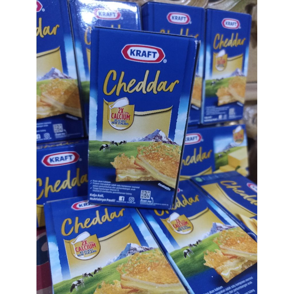 

Keju Kraft Cheddar 150gr