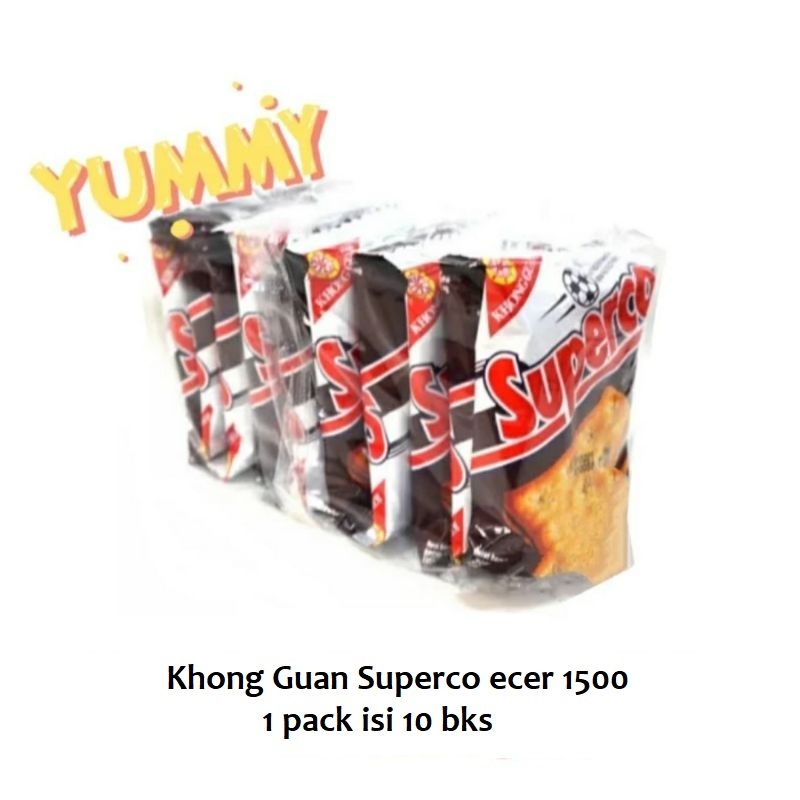 

khong guan superco sachet isi 10 | ecer 1500