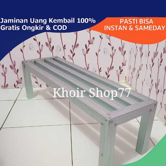 Rak Serbaguna Hollow Baja Ringan 20x25x85 cm