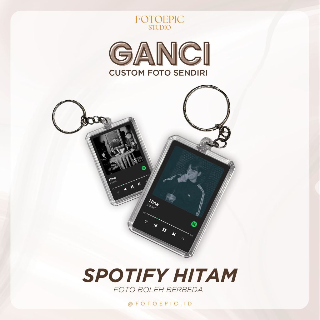 Custom Photo Strip Standar (15x5cm) I Cetak Foto Selfie Photobooth Polaroid Lucu Aesthetic Template