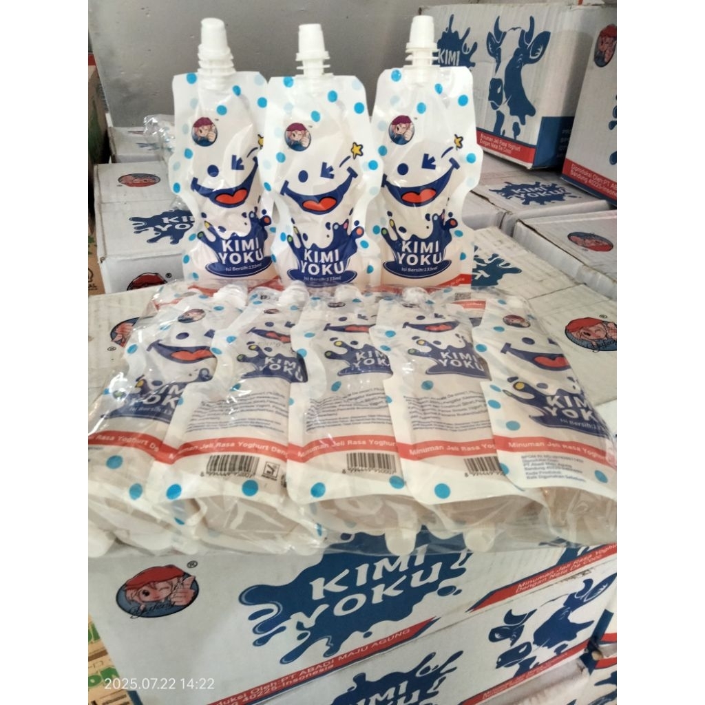 

PROMO!!! JELI YOGURT KIMIYOKU 1DUS 8PAK 80pcs