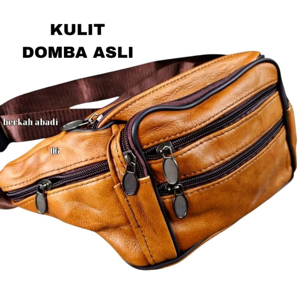 Waist bag Kulit Asli