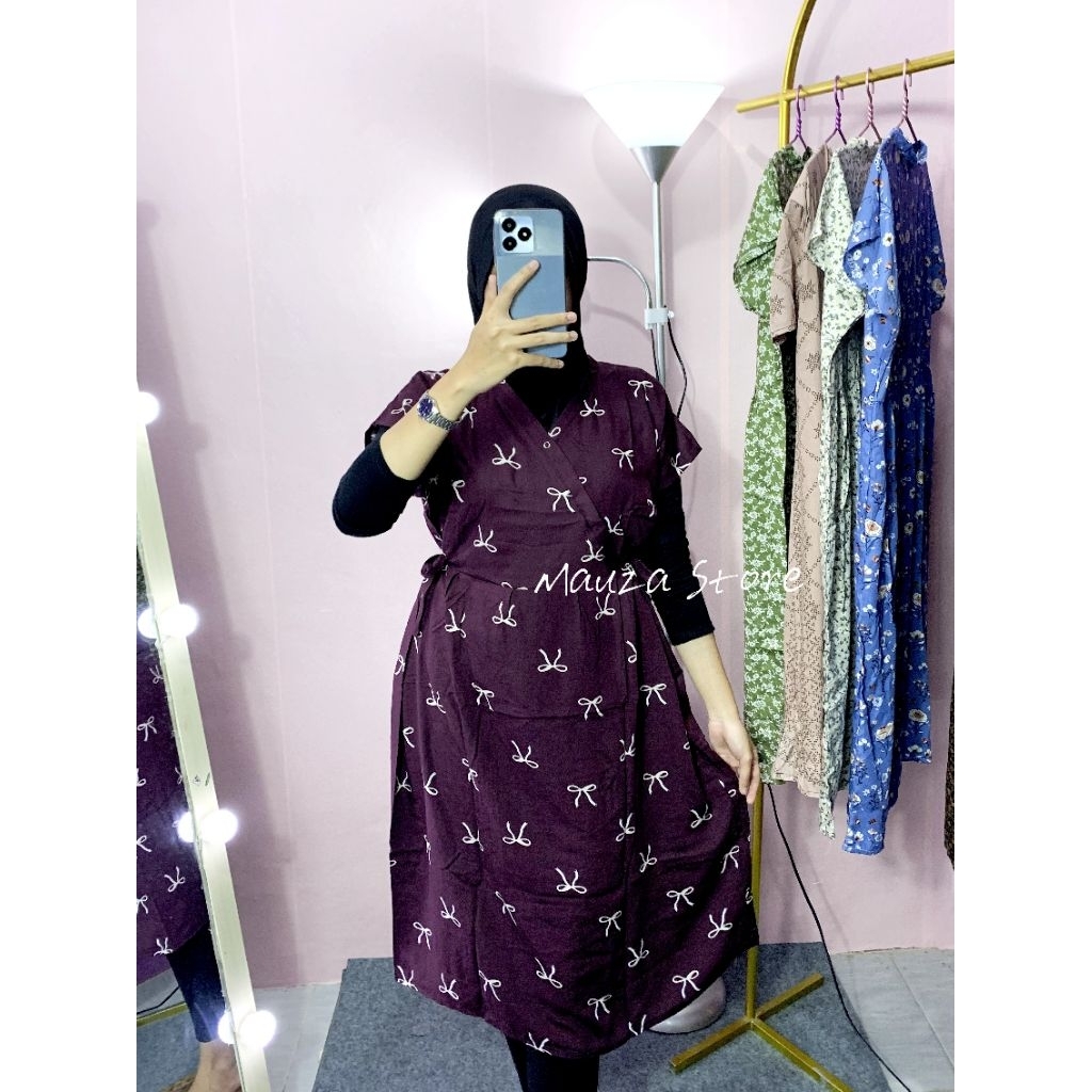 Daster kimono /daster rayon pendek