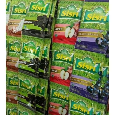 

Teh Sisri Rasa Manis Gula Batu dan cincau 10x8 gr Teh Enak Murah
