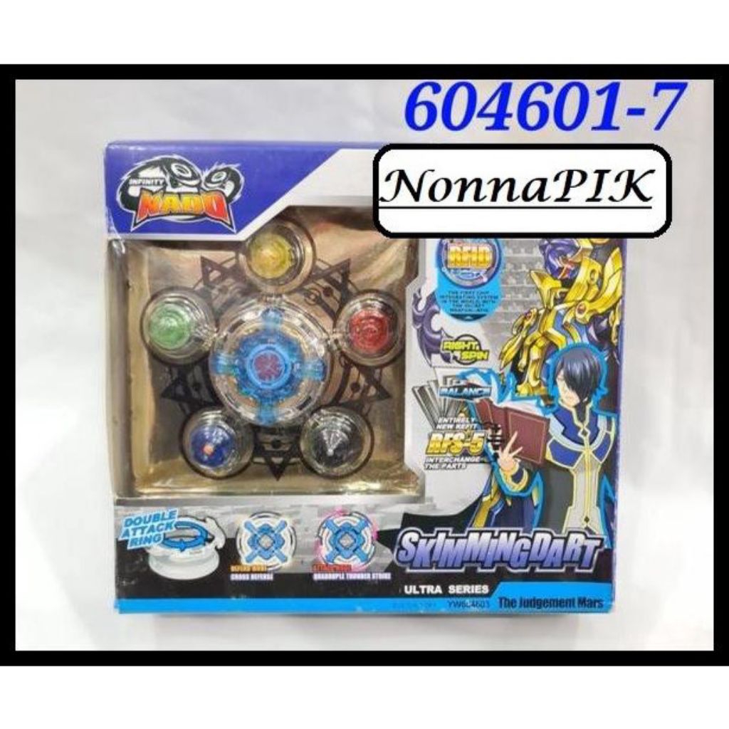 Skimmingdart Nado Ultra Series Set Auldey Asli Original Beyblade