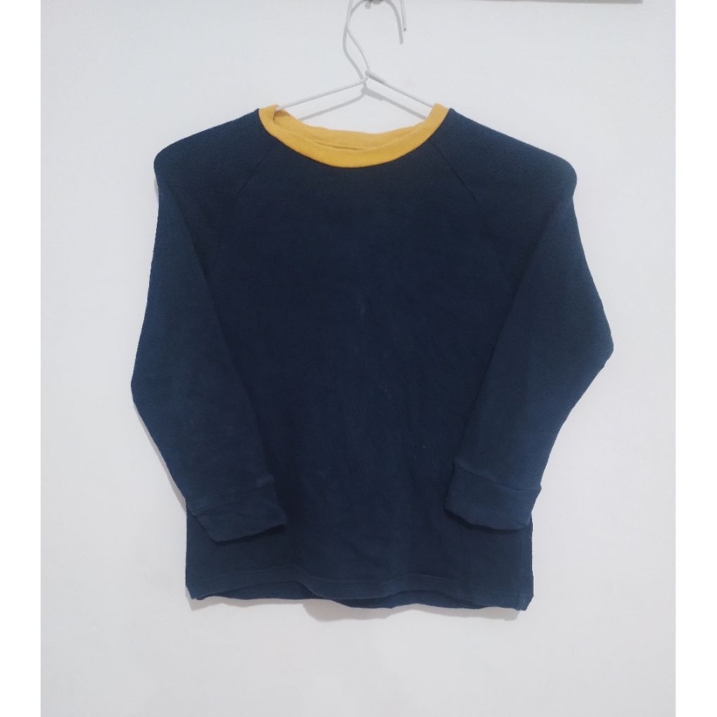 KAOS LENGAN PANJANG BIRU DENIM