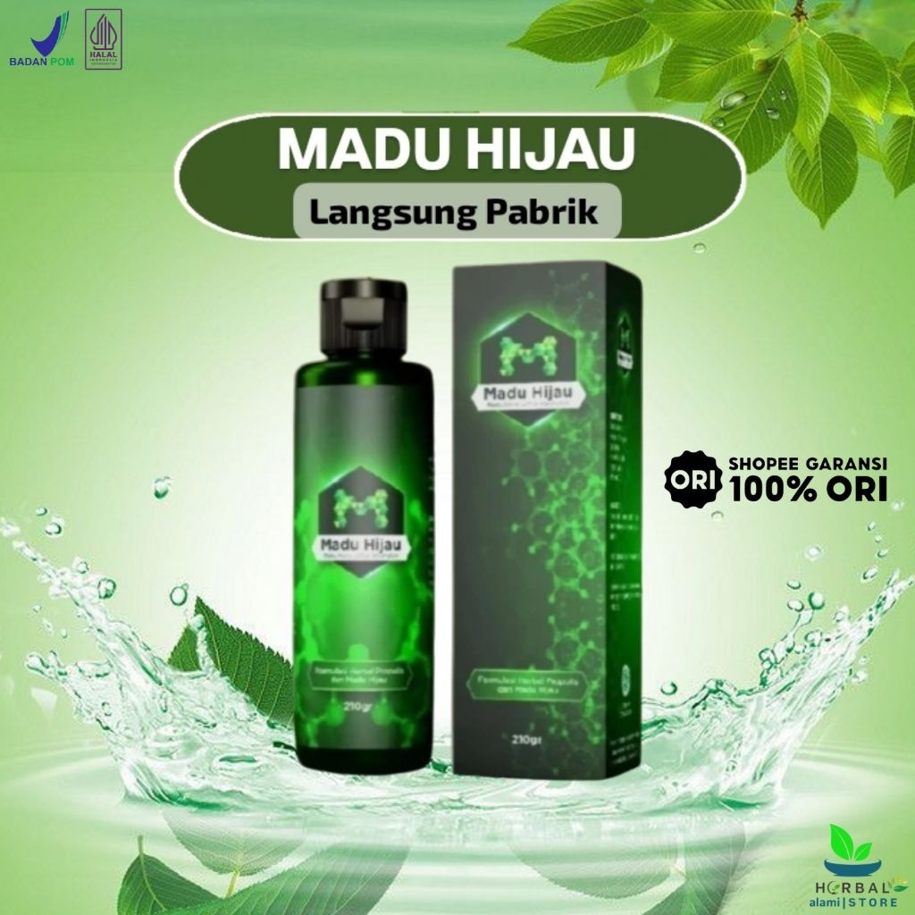 

Madu Hijau Asli 210ml Obat Lambung Kronis - Kanker Lambung - Maag Kronis - Gerd - Mual Kembung - Nyeri Ulu Hati - Nyeri Dada - Psikomatis - Susah Bab - Sembelit - Vertigo