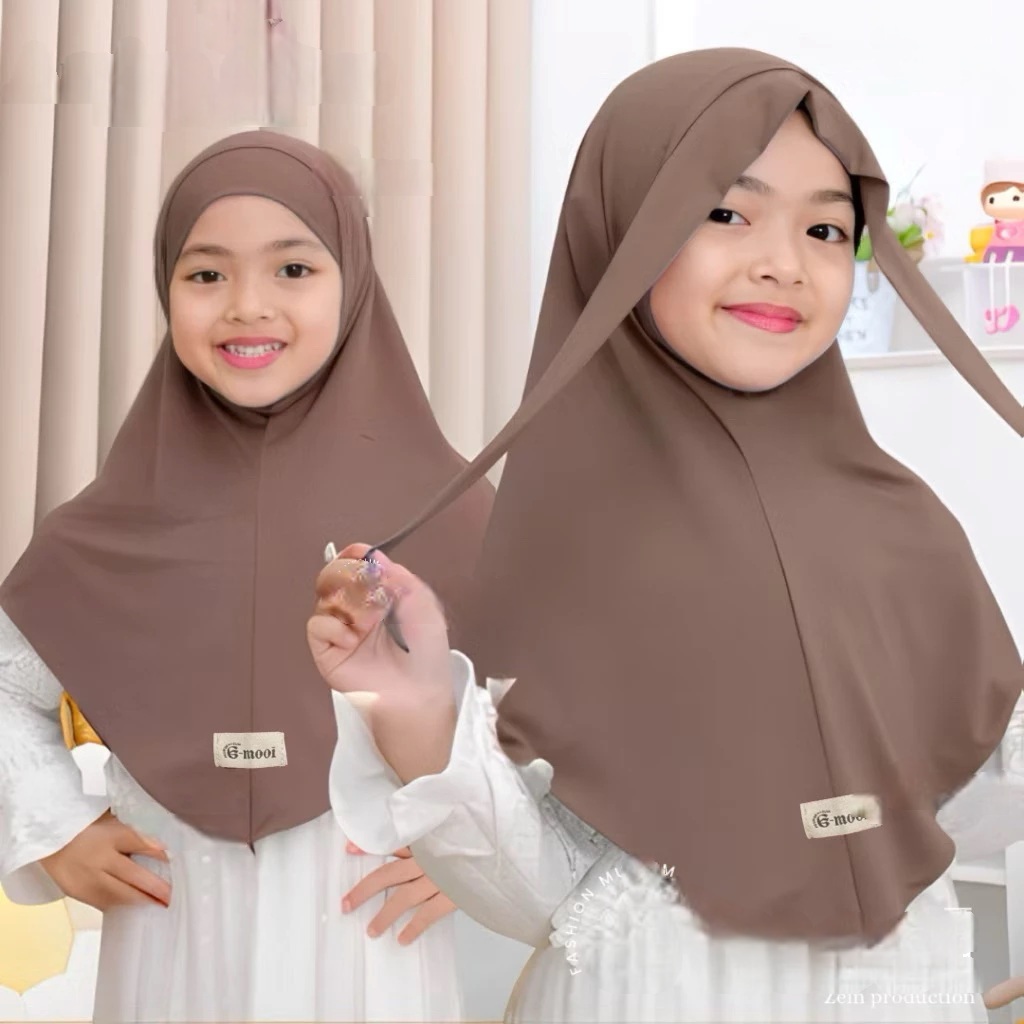 Hijab Anak Bayi 1-8 tahun FRENCH KHIMAR Jilbab anak bayi kerudung anak bayi