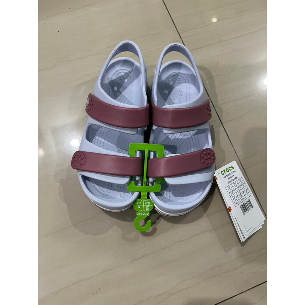 Sandal Crocs Anak Crocband Cruiser Dreamscape/Casis 100% Original