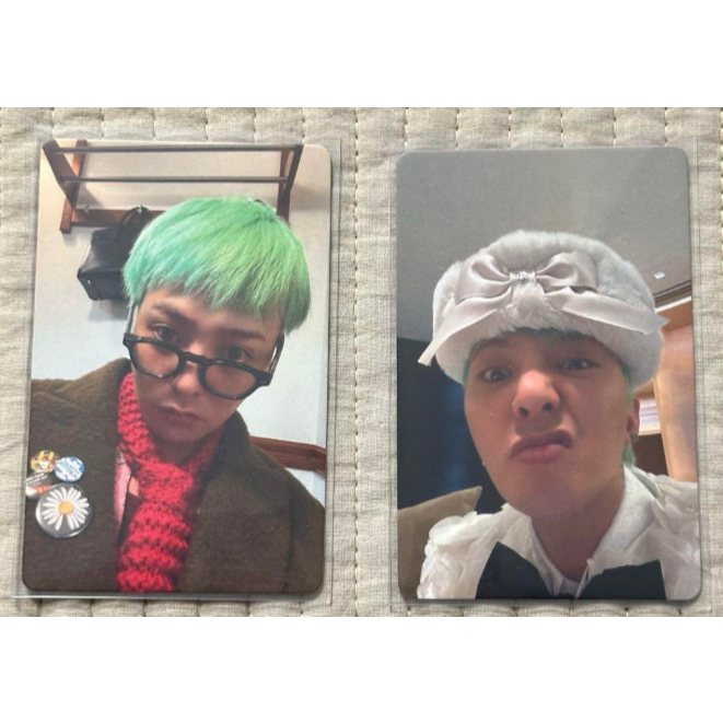 [Korea] PC G-dragon Photocard Gdragon Bigbang G dragon Korea Official