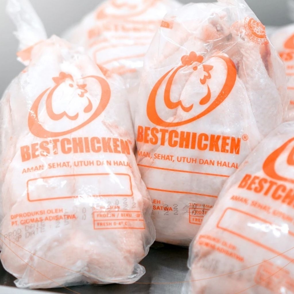 

Kode C. BEST CHICKEN Ayam Utuh Frozen (0.9-1.0kg), Halal