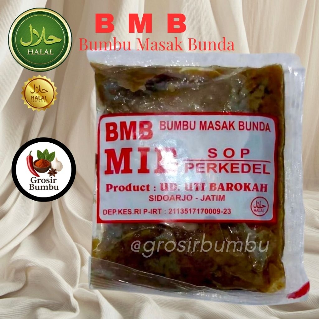 

BMB / Bumbu MIE / Bumbu Masak Bunda / Bumbu Masak Instan