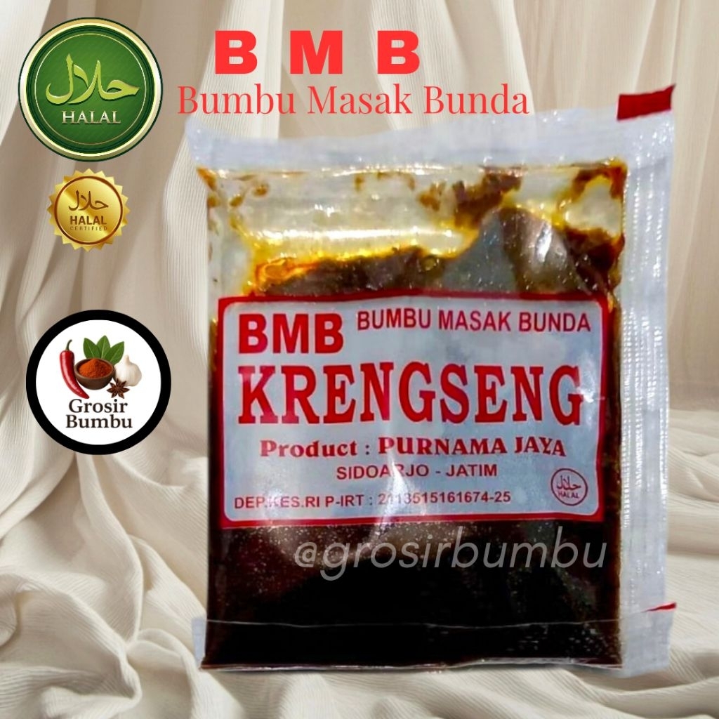 

BMB / Bumbu KRENGSENGAN / Bumbu Masak Bunda / Bumbu Masak Instan