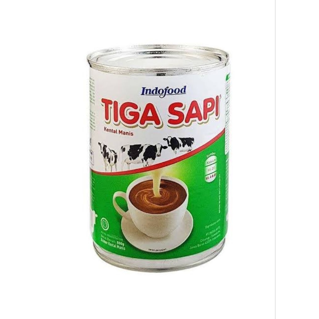 

TIGA SAPI SUSU KENTAL MANIS 490 Gram