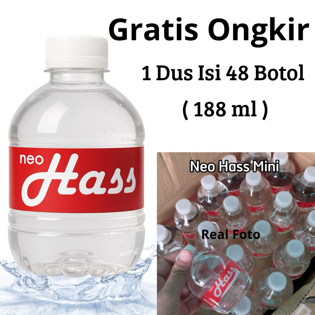 

Neo Hass Mini | Air Mineral Botol mini | Air Mineral Botol Kecil | Air Mineral Botol Kecil 1 Dus | Air mineral Botol Kecil Lucu| Minuman Kemasan Botol Kecil| minuman botol 1 Dus Termurah | Air Minum Botol Mini | Air Mineral Mini |Air Mineral Botol mini