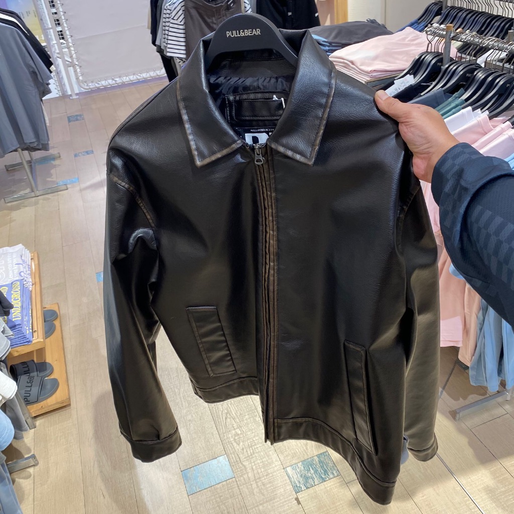 Jastipp. Jacket Zipper Fake Suede Pull&Bear (Man)