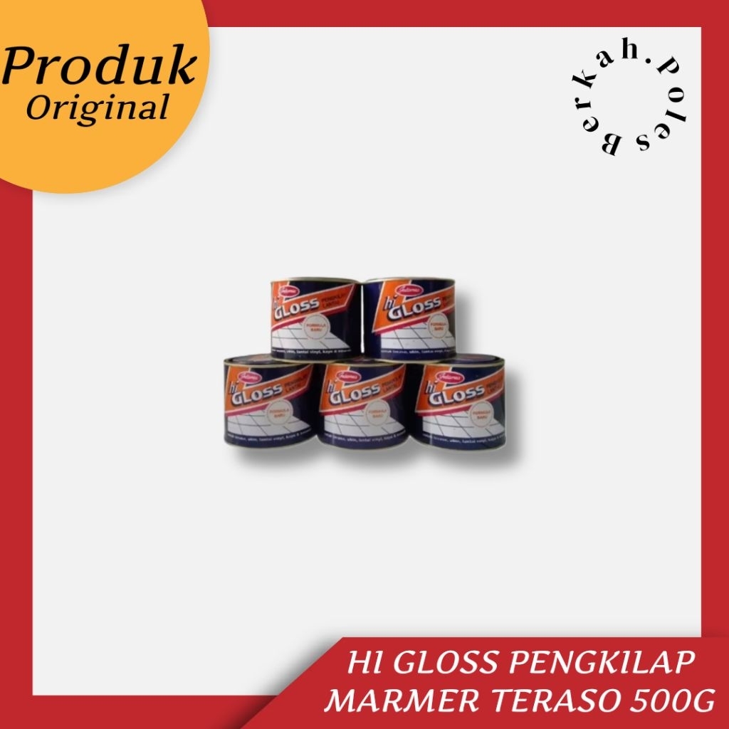 Hi gloss pengkilap lantai marmer teraso ubin tegel