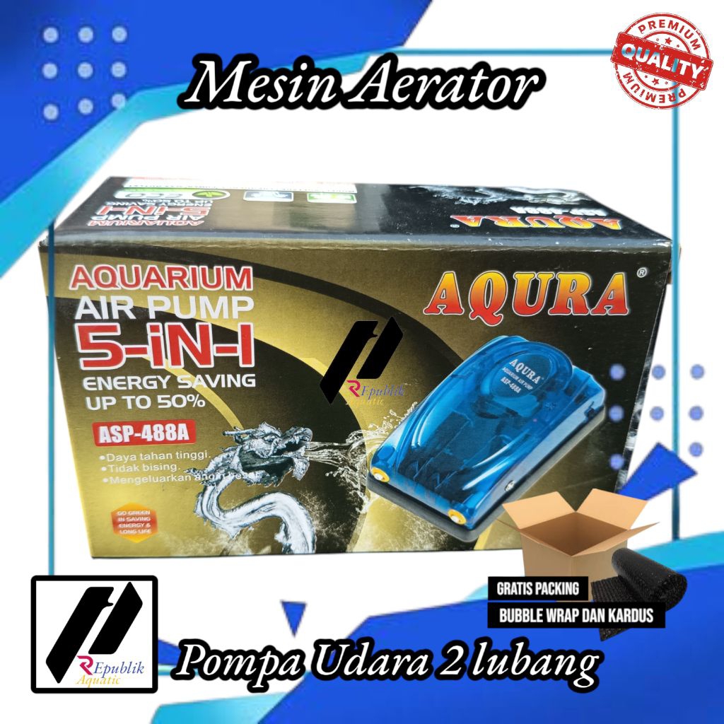 Pompa aerator 2 lubang / aerator 2 lubang / pompa aerator / pompa aerator 2 lubang