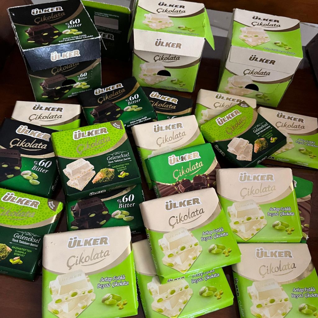 

Coklat Ulker Pistachio Baklava Kunefe | Coklat Dubai Turki | Oleh Oleh Turki