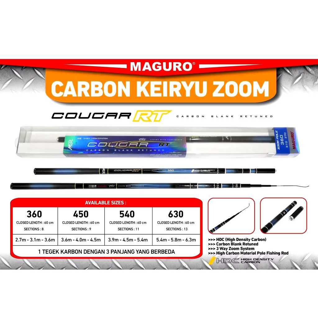 Joran Tegek Maguro Cougar Zoom