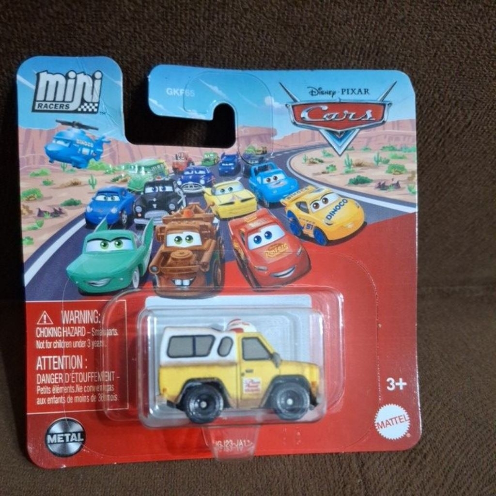 todd disney pixar mini racers cars