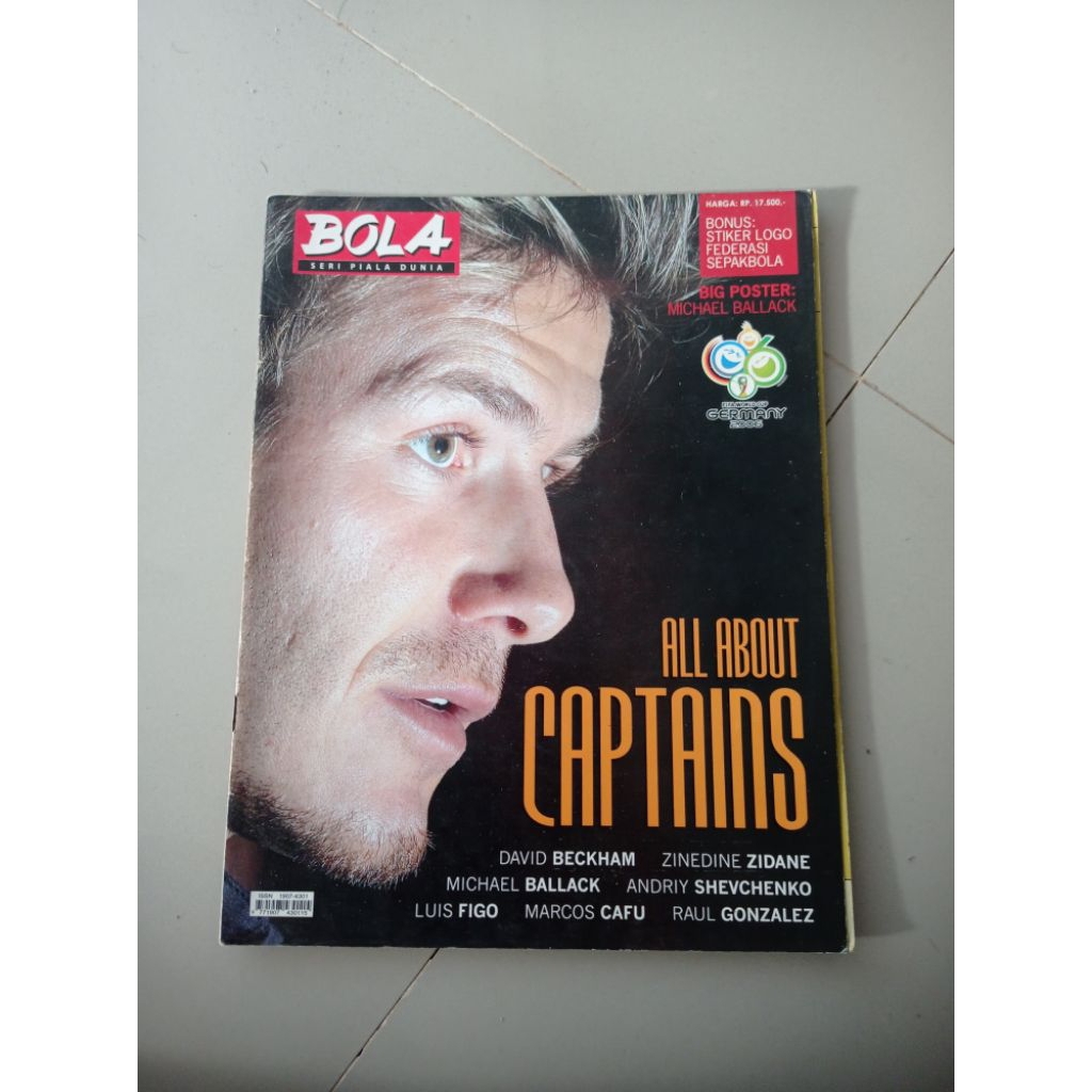 Bola All About Captains Piala Dunia 2006