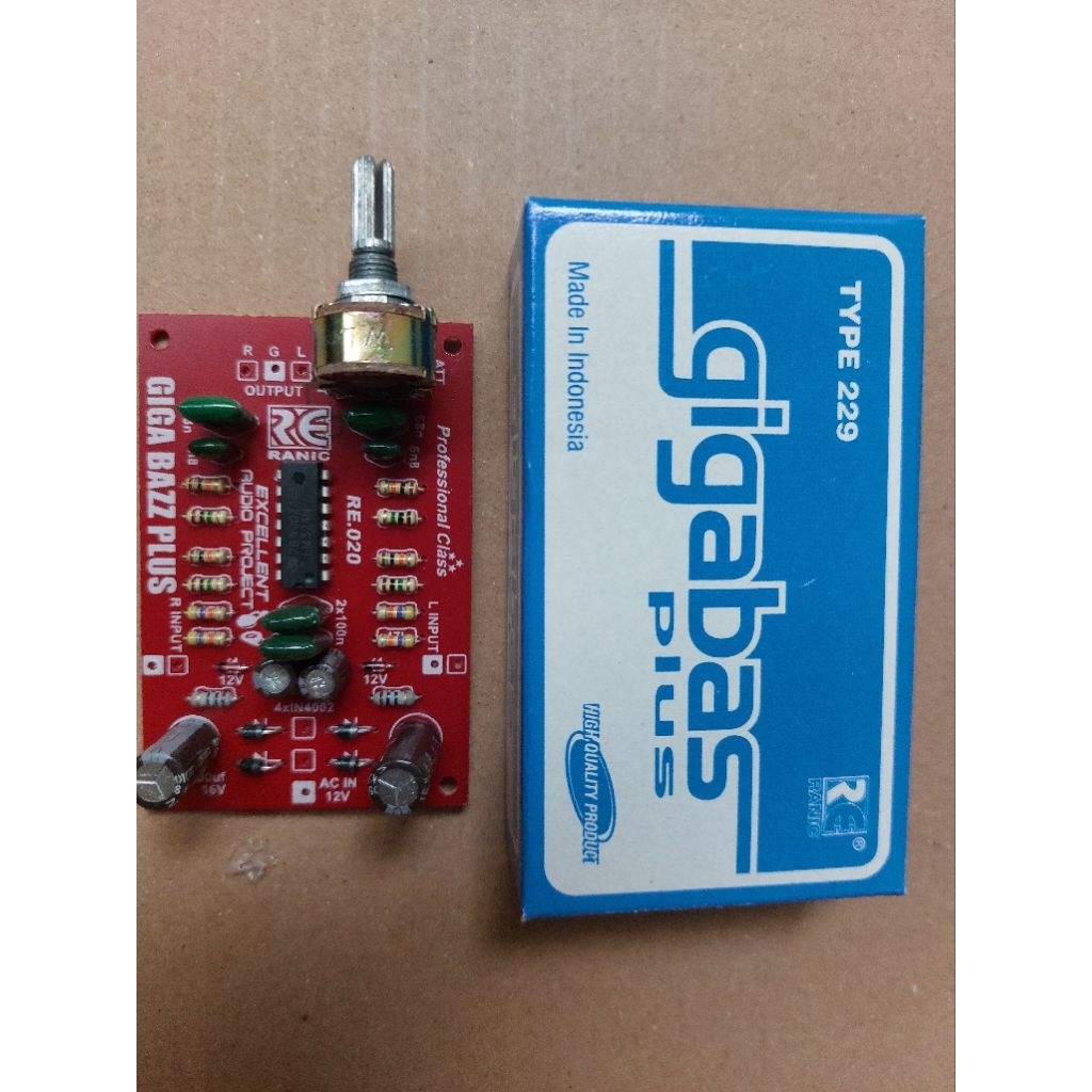 Kit Gigabass Plus Regulator PSU 1 Potensio