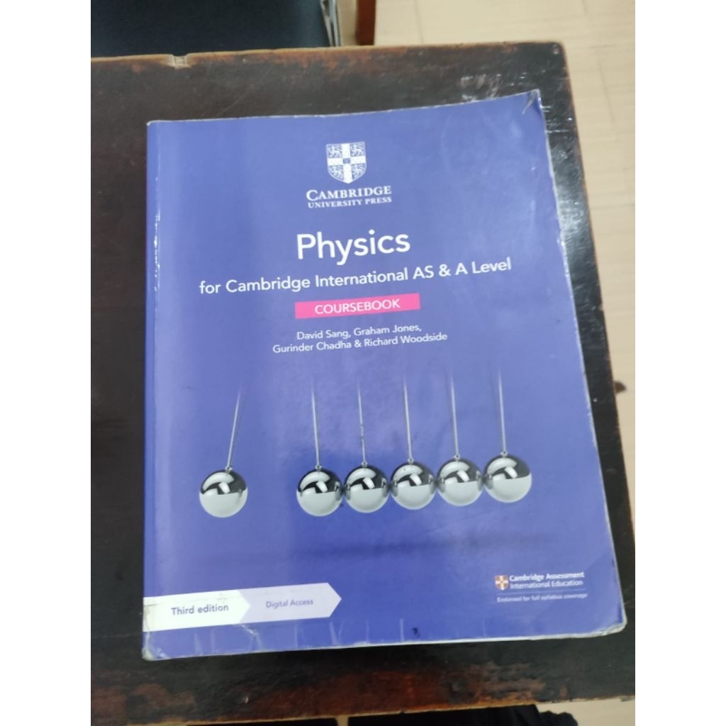 A level physics Coursebook preloved