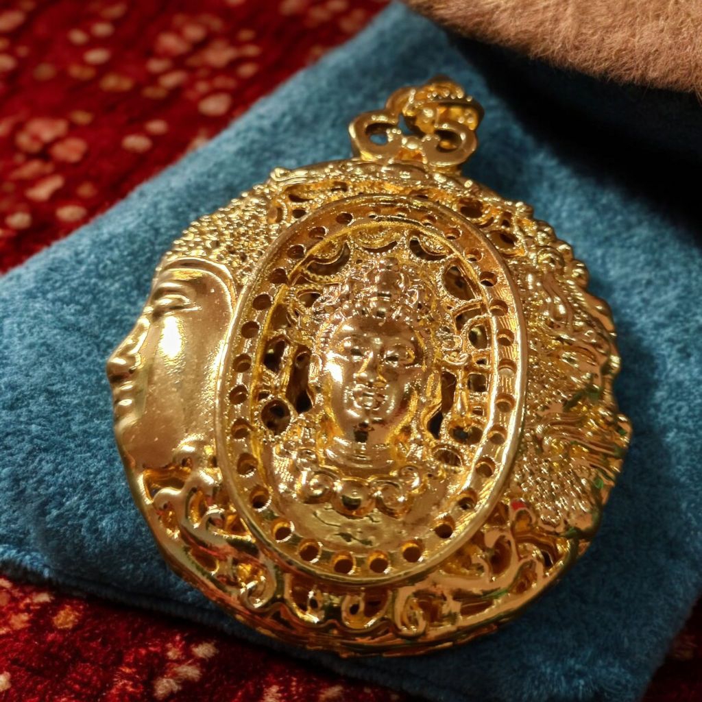 kalung liontin vajra Buddha Bodhisattva Dharmaphala Fuo Phusat Cingkang
