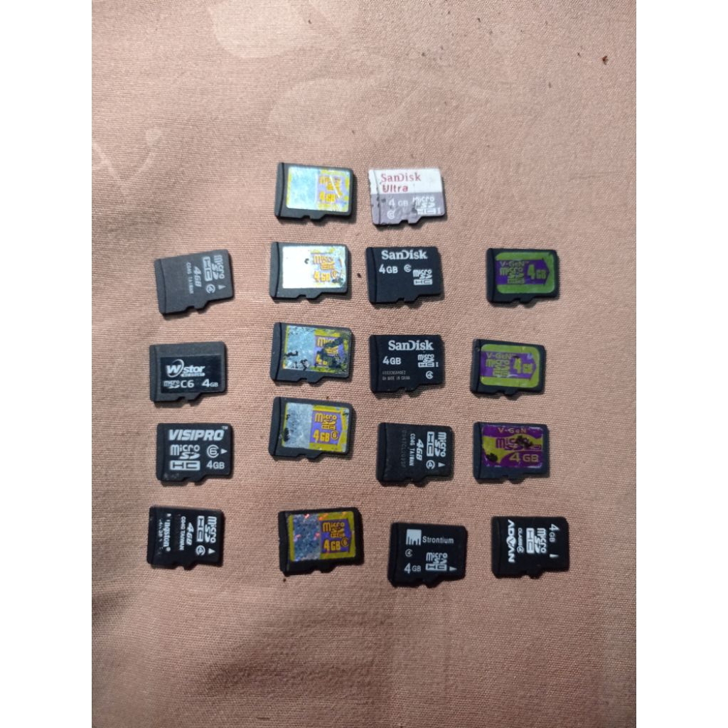 memory card hp 4gb.